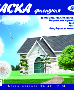 Краска силиконовая фасадная » SPEC»